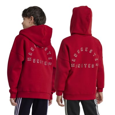 2. Adidas Manchester United Anthem Jacket Jr IT4188 Sweatshirt