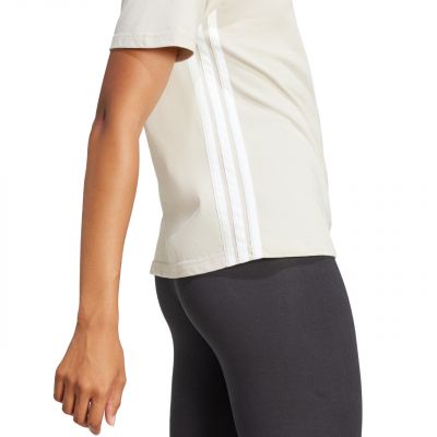 5. adidas Essentials 3-Streifen Baumwoll-T-Shirt W JE1237