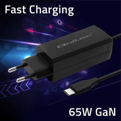 3. QOLTEC 65W GAN Netzteil | 5-20V | 3-3,25A | USB 3.1