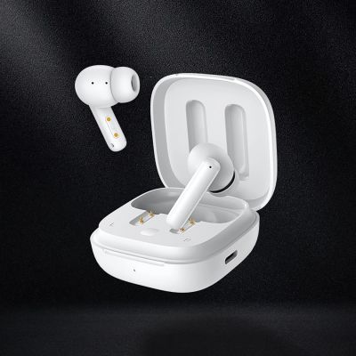 6. QCY T13 In-Ear-Kopfhörer mit ANC, IPX5, Bluetooth 5.3 – Weiß