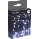 6. Batteriebetriebene Lichterkette mit 100 LEDs, kaltweiß