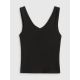 5. Schmal geschnittenes Damen-Rippstricktop 4F 4FRSS26TSLEF337-20S