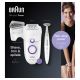 4. Braun Silk-épil 5 825 Power 28 Pinzetten Weiß, Lila