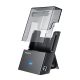 GRAUGEAR G-3502-AC USB 3.2 Gen 1 (3.1 Gen 1) Typ-B Festplatten-Dockingstation, Schwarz, Transparent