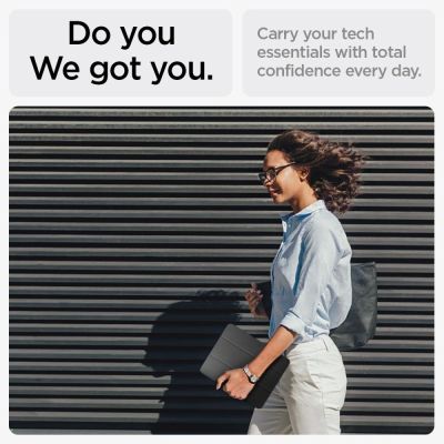 10. Spigen Urban Fit Hülle für iPad Air 10,9'' 4/5 2020-2022 / 11,6'' 2024 – Schwarz