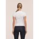 2. CASALL Damen-T-Shirt mit definiertem Rippstrick, Weiß
