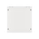 17. Wandmontierter Einbauschrank, 19" 12U 600x600, Grau, Metalltüren (zerlegt)