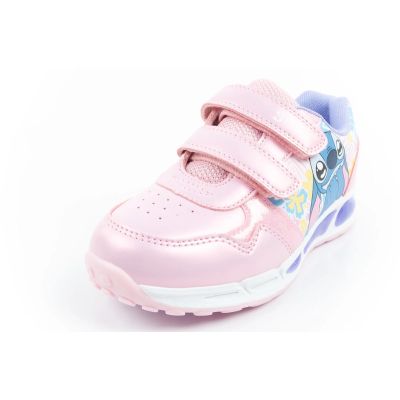 3. Leomil Stitch Kindersportschuhe, leichte Sneaker mit Klettverschluss und LED-Beleuchtung