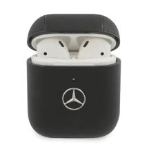 Mercedes Electronic Line Hülle für AirPods 1/2 - Schwarz