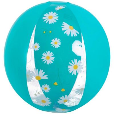 Aufblasbarer Strandball 50 cm Daisy Türkis 53174