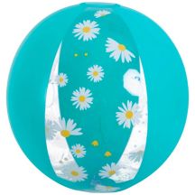 Aufblasbarer Strandball 50 cm Daisy Türkis 53174