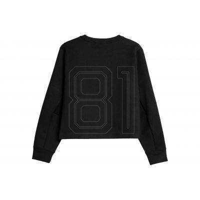 3. Sweatshirt 4F W H4Z21-BLD037 schwarz