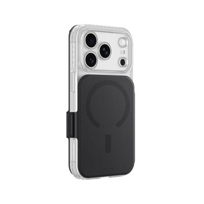 8. AmazingThing Titan Pro Lens Flip Set iPhone 18 Pro Max Hülle mit Brieftasche, MagSafe-kompatibel - Schwarz