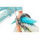 23. TOIMSA Bluey 12" Kinderfahrrad Blau und Limette