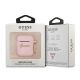 3. Guess, GUA2SSSI AirPods Cover rosa/rosa Silikon Vintage Script