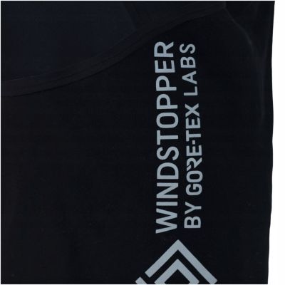 3. Buff Winddichte Sturmhaube – Logo, schwarz, Größe: S–M