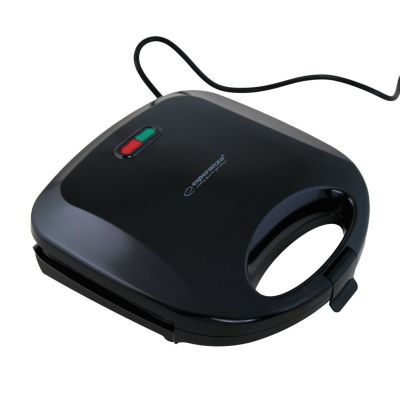 14. Esperanza BLUEBERRY EKT008 Waffeleisen (1000W; schwarz)