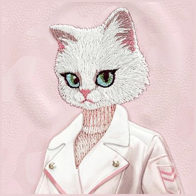 4. Nimmy Magnetische, modische, süße MagSafe-Hülle mit Haustiermotiv für iPhone 16 Pro – Rosa