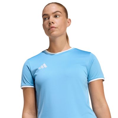4. Damen-T-Shirt adidas Entrada 26 Jersey hellblau JZ2498