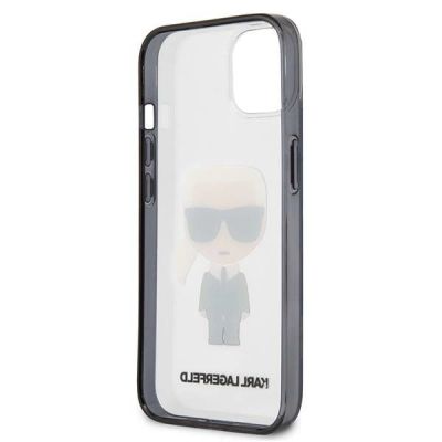 7. Karl Lagerfeld Iconik Karl Case für iPhone 13 mini - Transparent
