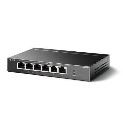 3. TP-Link TL-SF1006P Netzwerk-Switch, unmanaged Fast Ethernet (10/100), PoE-Unterstützung, Schwarz