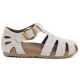2. Beige Damen-Ledersandalen Artiker 58C0328
