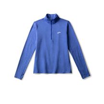Dash 1/2 Zip 2.0 Damen Lauftop Blau