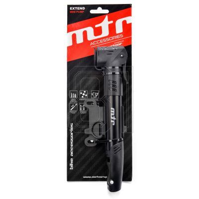 4. Meteor Stroke 31597 Mini-Fahrradpumpe