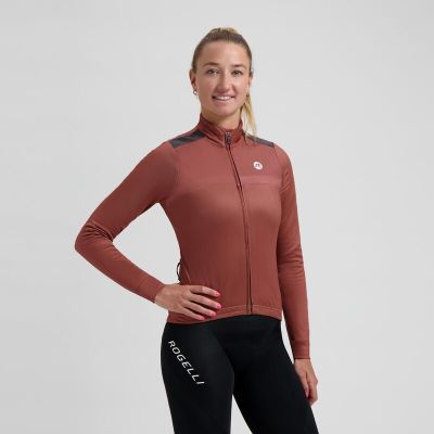 3. Rogelli Damen Langarmshirt MONO braun S