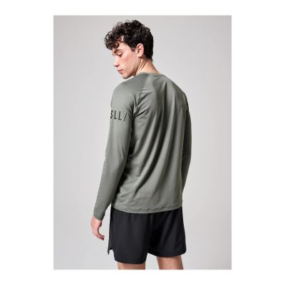 5. CASALL M Rapidry Langarm T-Shirt Salbeigrau