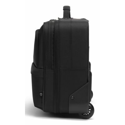 8. DICOTA D32036-RPET Laptoptasche 43,9 cm (17,3") im Kofferstil mit Füßen, Schwarz