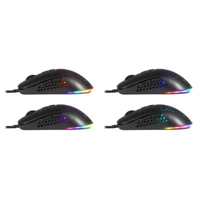 5. Defender Kabelgebundene Gaming-Maus Shepard GM-620L Optisch 12800 DPI 7P RGB Hintergrundbeleuchtung 52620