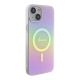 4. Guess GUHMP15MHITSP iPhone 15 Plus 6,7" rosa/rosa Hartschale IML Iridescent MagSafe