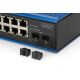 6. Industrieller Ethernet-Switch 8+2 -Port Gigabit PoE-Switch 8 Port GE PoE RJ45, 2 GE SFP-Port