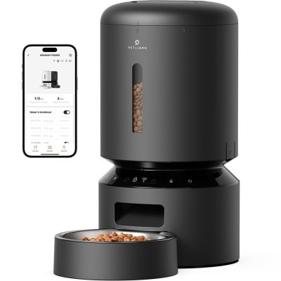 Petlibro Granary Smart Futter-/Wasserspender für Hunde oder Katzen, Schwarz, Katze, automatische Tierfutterstation