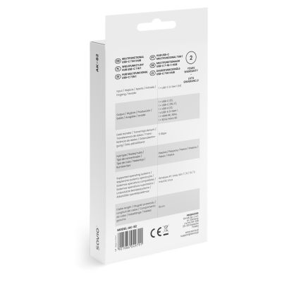 4. SAVIO HUB USB-C 7 IN 1 AK-82