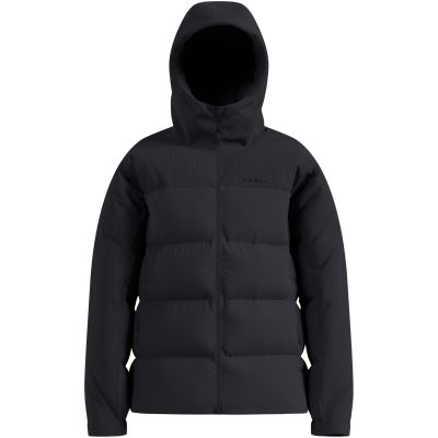 Damen-Daunenjacke Odlo DOWN HOODED Jacket insulated, schwarz
