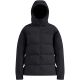 Damen-Daunenjacke Odlo DOWN HOODED Jacket insulated, schwarz