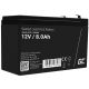 GREEN CELL GEL-BATTERIE AGM46 12V 8AH