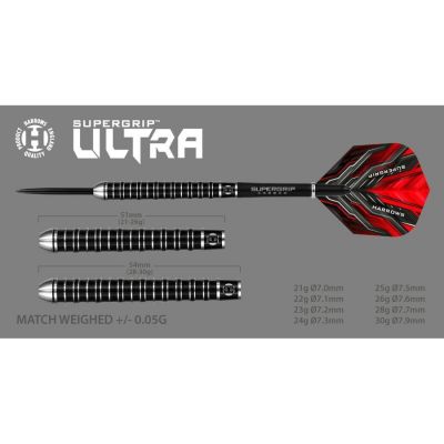 13. Harrows Supergrip Ultra 90% Steeldarts HS-TNK-000013890