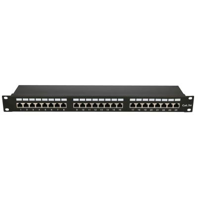 3. Extralink Patchpanel CAT5E STP V2 24 Ports