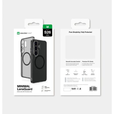 9. AmazingThing Minimal Mag Lens Case für Samsung Galaxy S26 Ultra - Schwarz