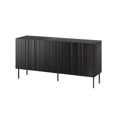 ISLA Kommode 150,5 x 40 x 75 mm, schwarz matt