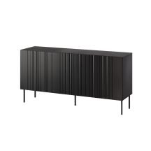 ISLA Kommode 150,5 x 40 x 75 mm, schwarz matt