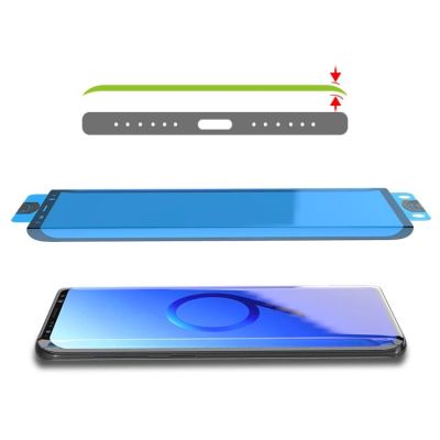 2. 3D Edge Nano Flexi Glass Hybride Flexibel Hartglas mit Rahmen für Xiaomi Mi 11 transparent