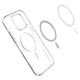 5. Spigen Ultra Hybrid Mag Case mit MagSafe für iPhone 14 Pro – Transparent und Weiß
