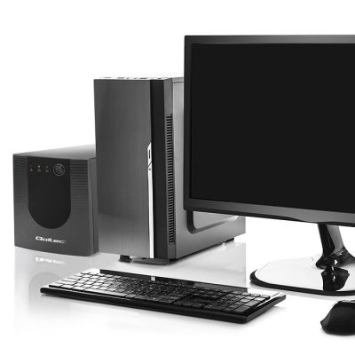 4. Qoltec Monolith 1200VA 720W USV-Notstromversorgung