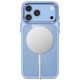 4. Tech-Protect Magmat Magsafe CC Hülle für iPhone 17 Pro Max / 18 Pro Max – Transparentes Hellblau