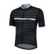 Rogelli STRIPE 2XL schwarz-weißes T-Shirt