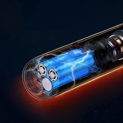 13. Baseus A3lite Akku-Autostaubsauger mit Matratzenpumpe – Weiß